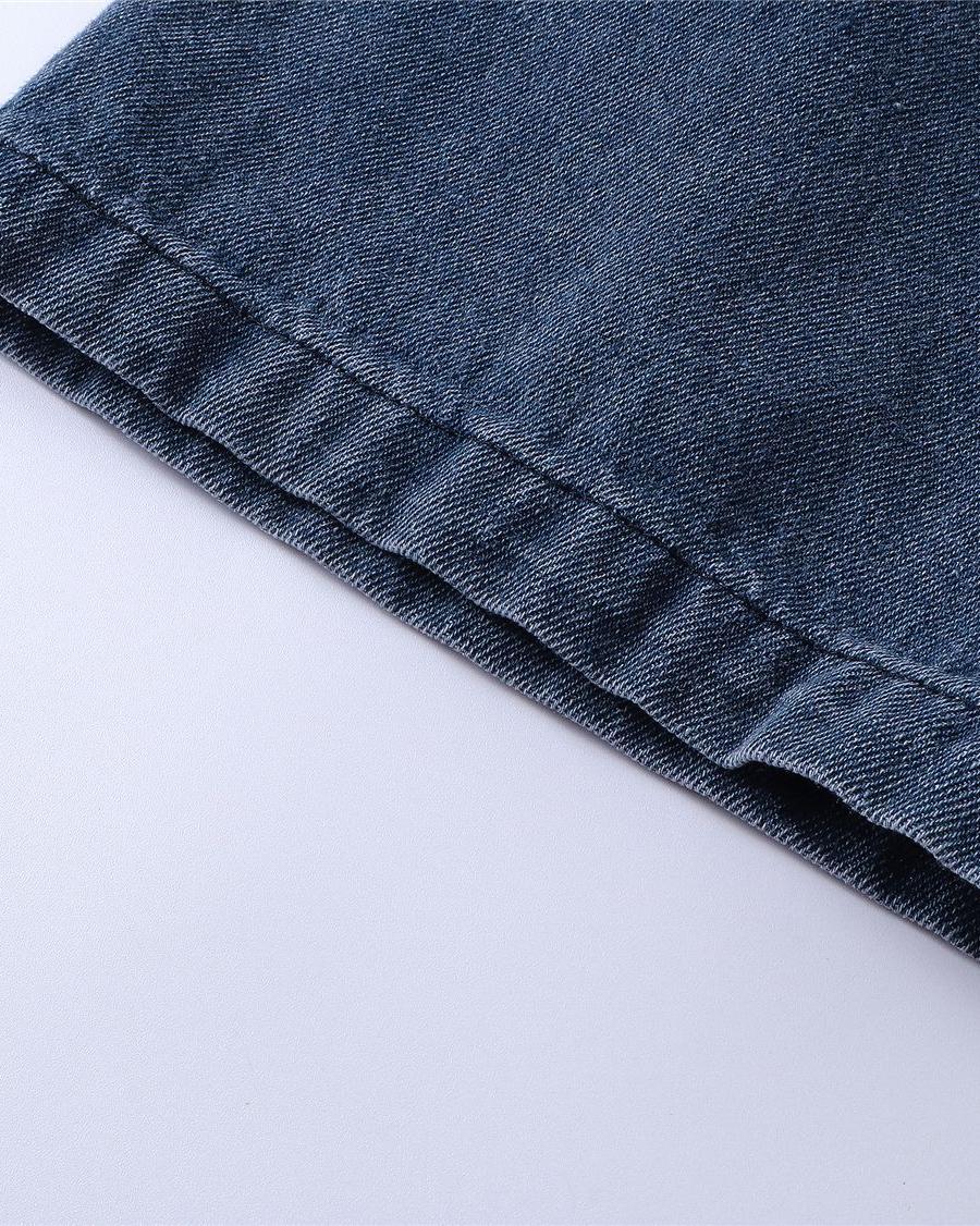 Vintage Simple Denim Shirt