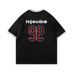 빈티지 자수 루즈한 반소매