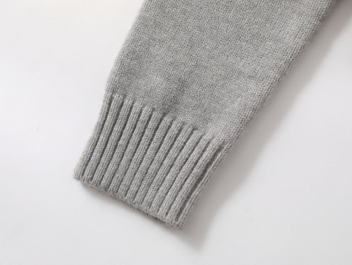 復古簡約百搭短款長袖