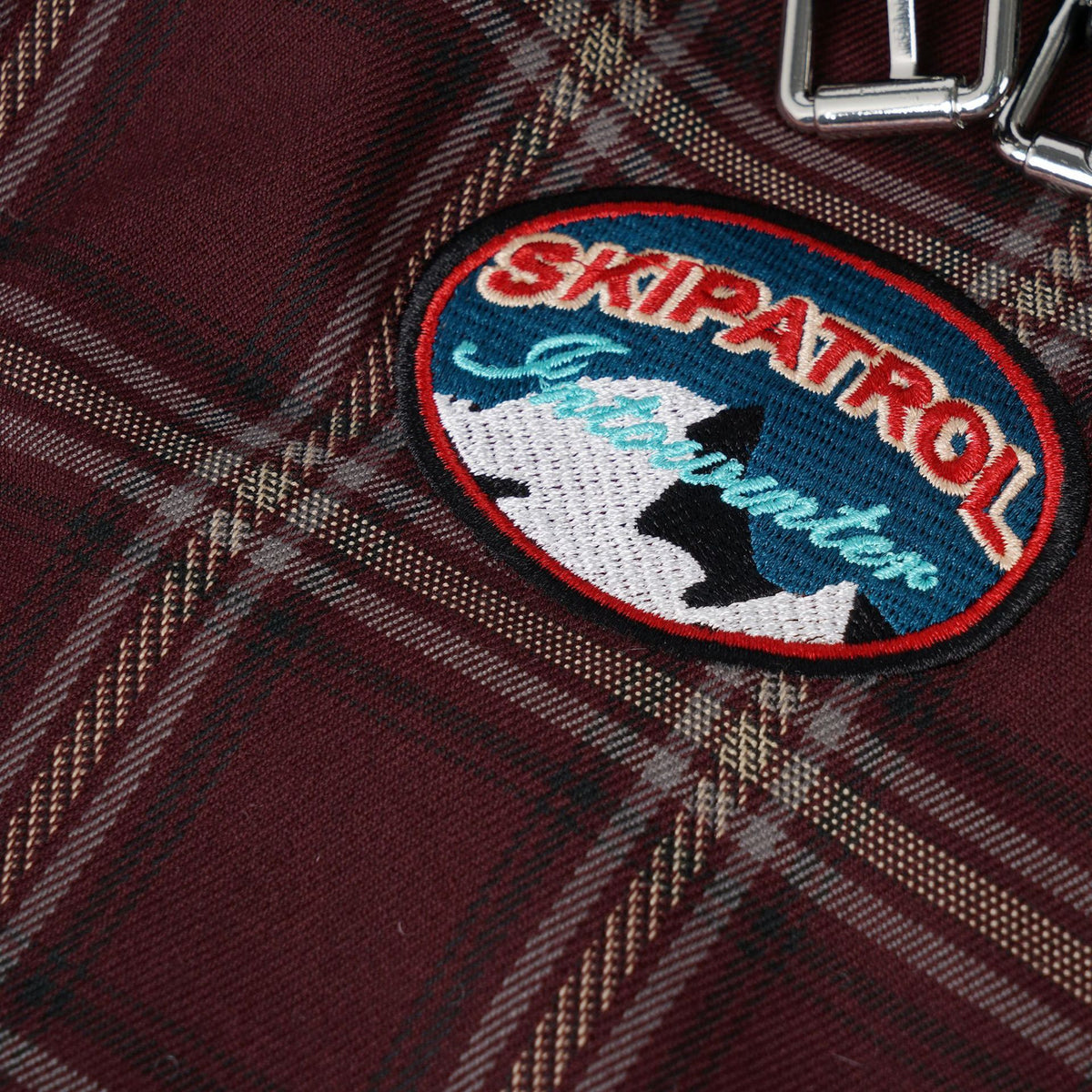 레트로 플레이드 코튼 재킷