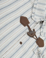 vintage striped short sleeve shirt