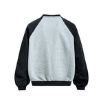 Casual color-blocked sweatshirt