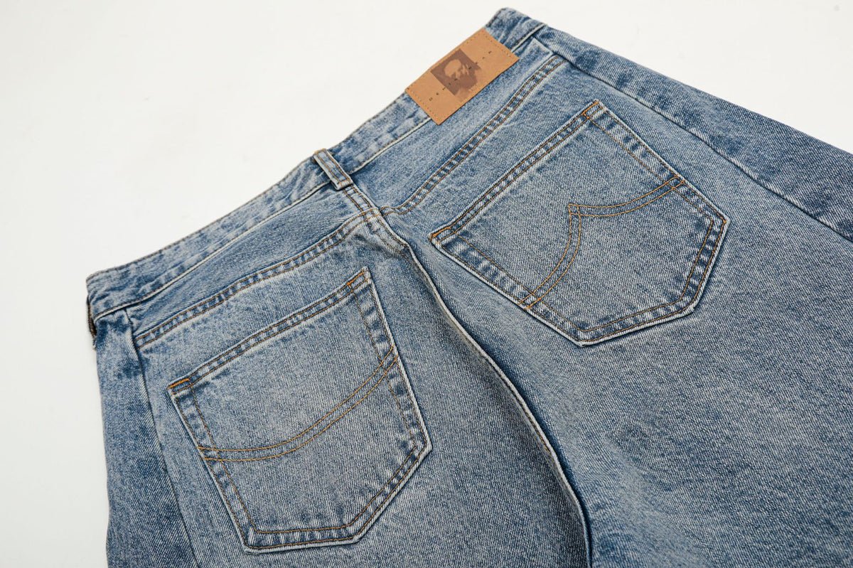 Washed Machete Jeans