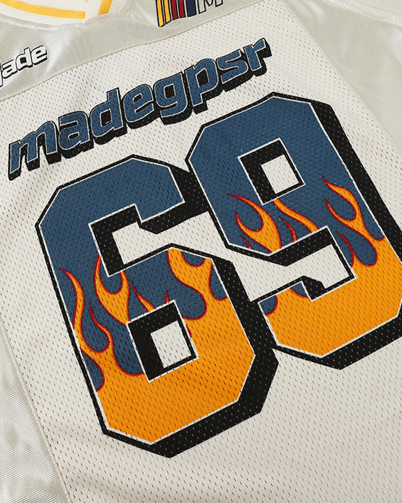 レトロなゆったりとした半袖