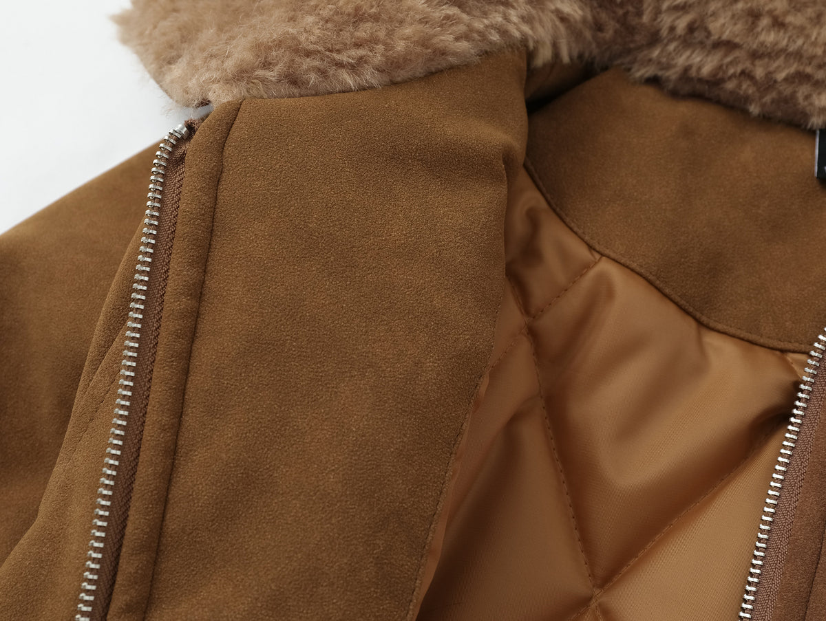 Retro embroidered cotton jacket