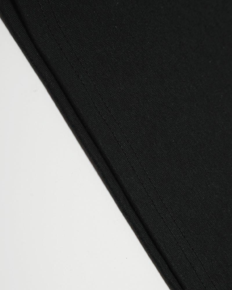 Striped patchwork fake two-piece long sleeves