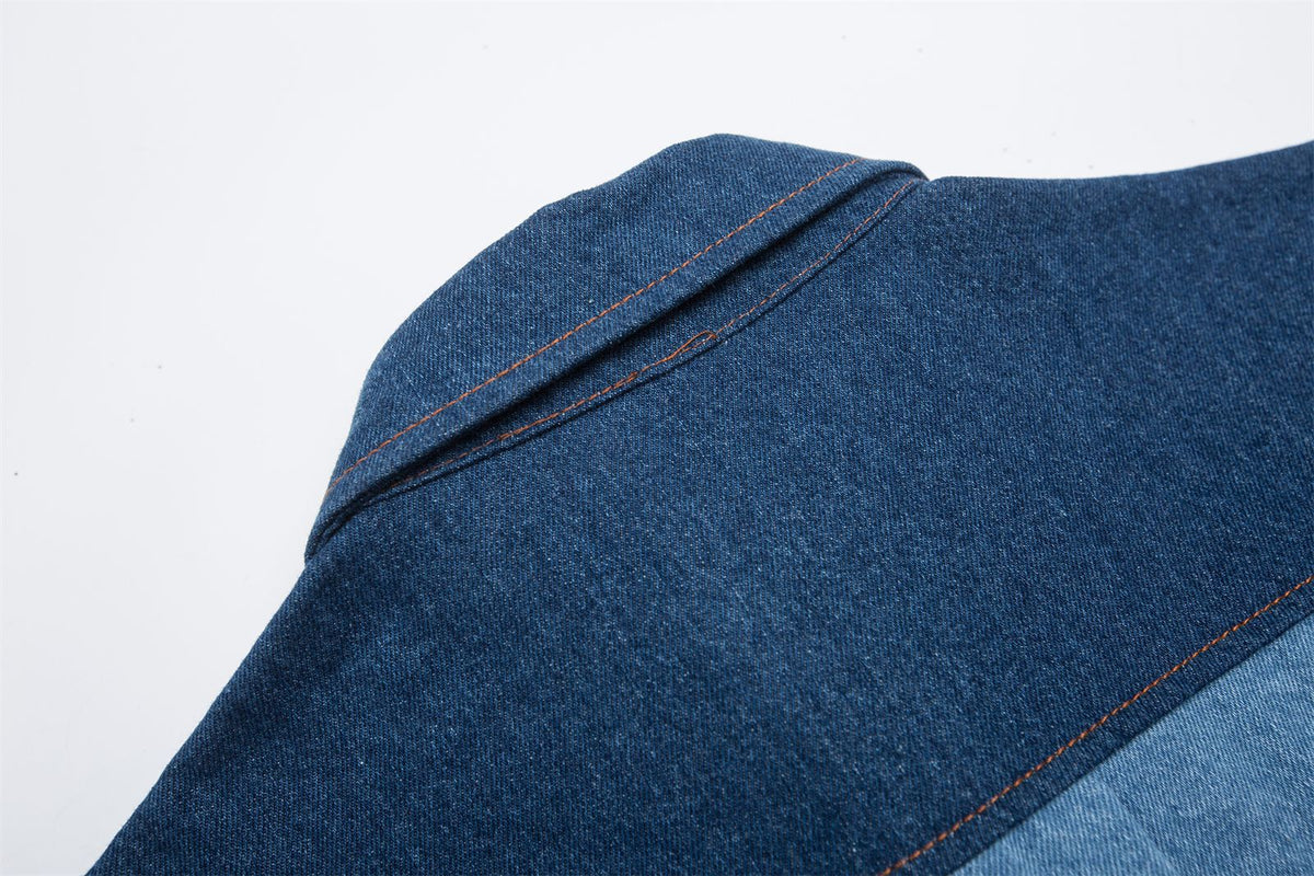 vintage denim long sleeve shirt