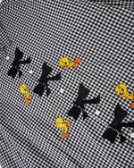 復古蝴蝶結長袖襯衫