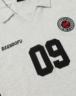 Contrast color loose short sleeves