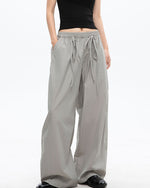 Bow straight pants
