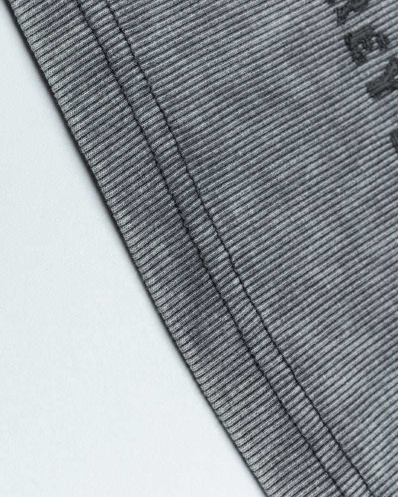 Distressed printed vest (women's)