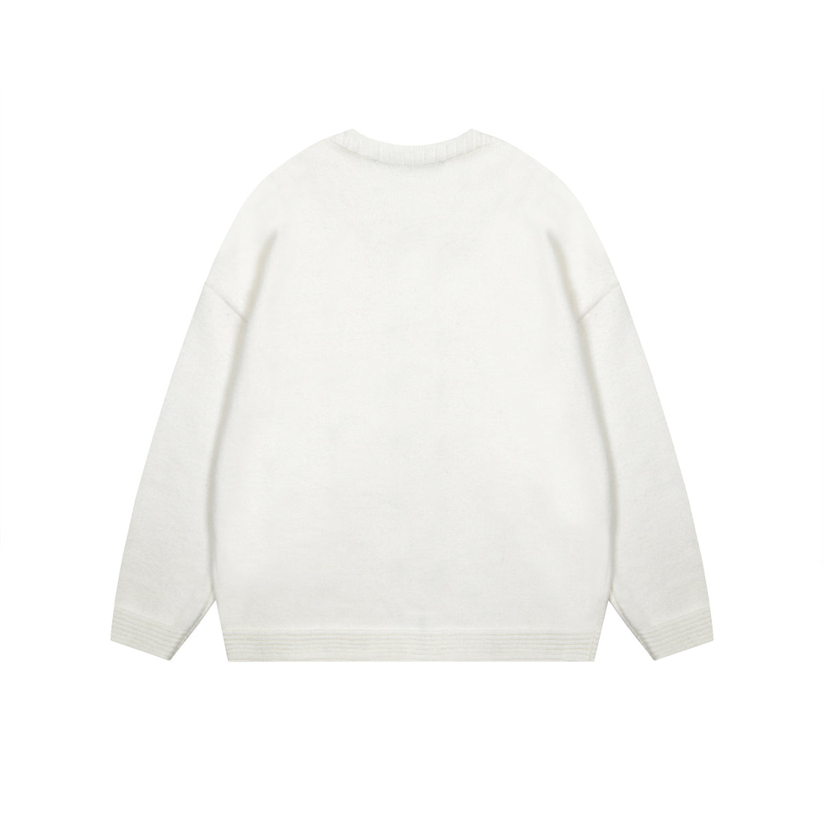 設計感紐扣裝飾毛衣