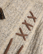 Vintage Denim Button Sweater