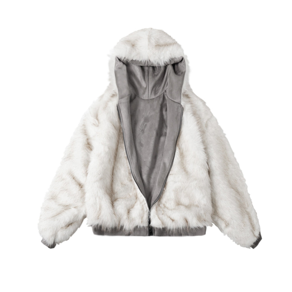 Reversible cotton-padded jacket