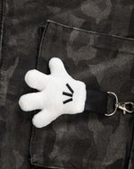 위장색 컬러블록 재킷