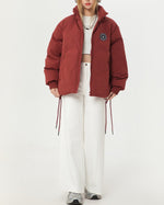 Retro simple versatile cotton jacket