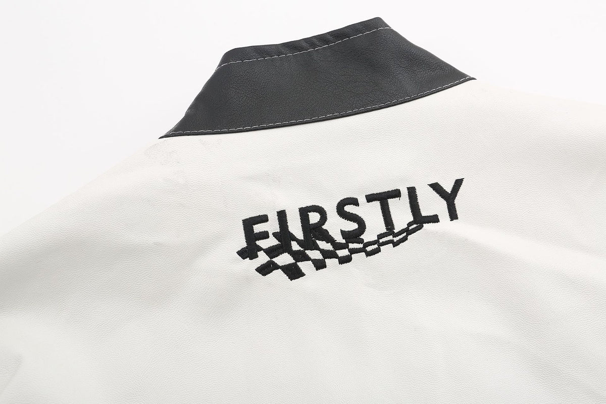 Vintage Short Leather Jacket