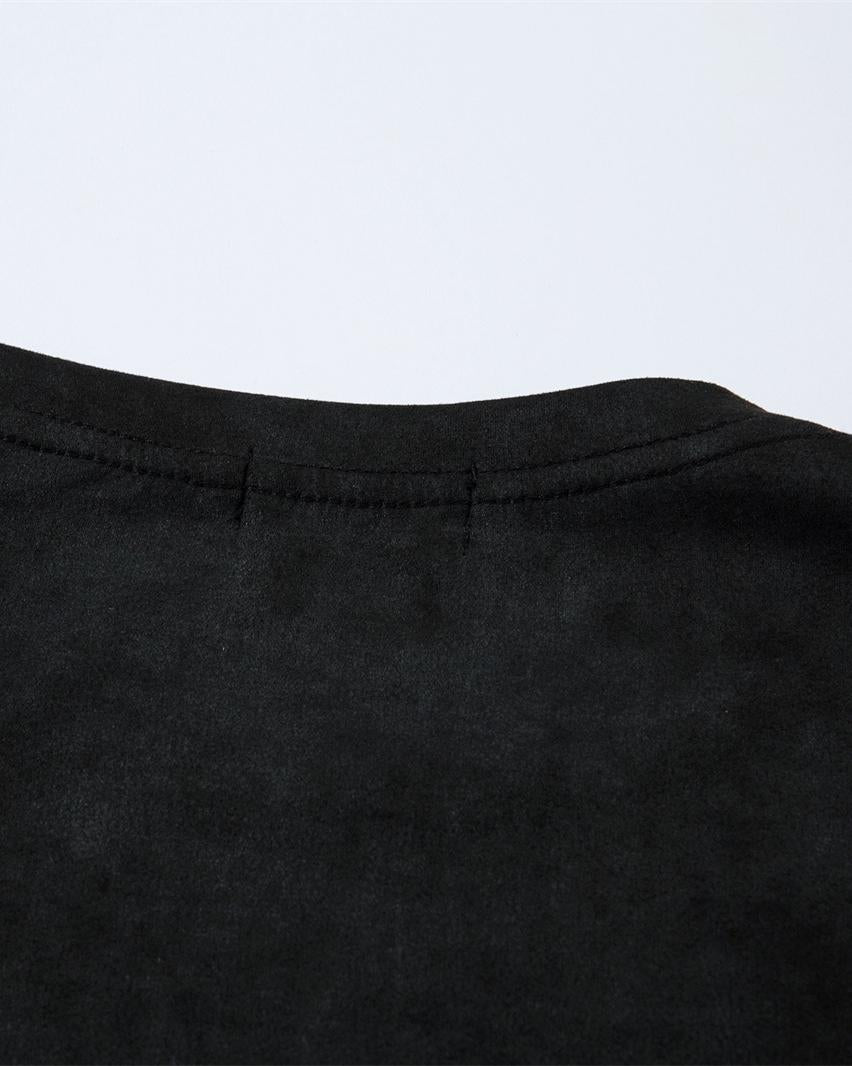 레트로 프린트 반소매