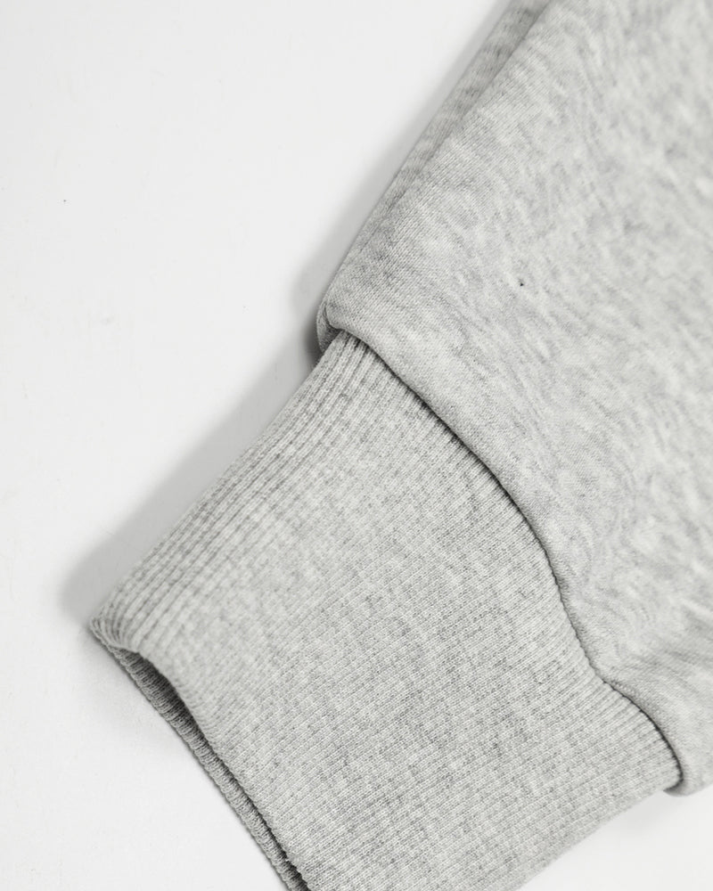 Retro hooded sweatshirt jacket