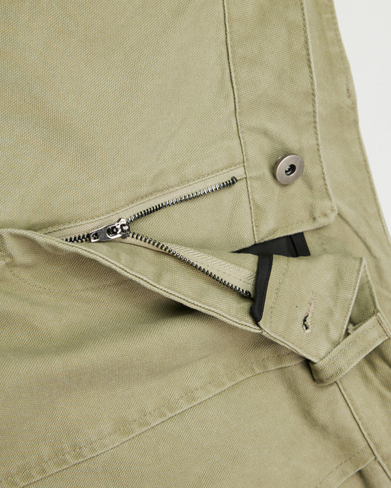 Vintage denim patchwork trousers