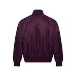 Unique color-blocked cotton-padded jacket