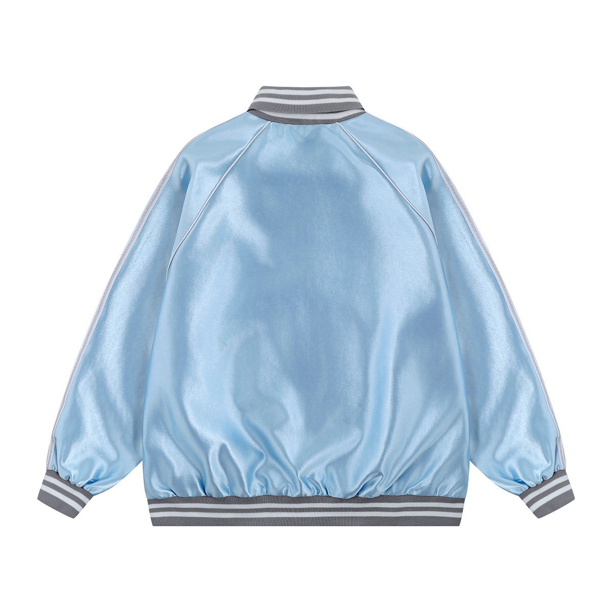 Retro letter print jacket