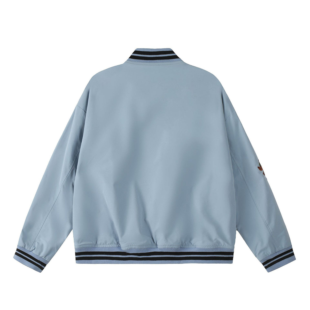 vintage embroidered reversible jacket