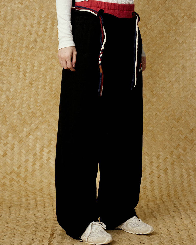 復古寬鬆休閑長褲