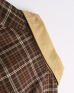 Embroidered contrasting color couple jacket