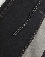 Retro patchwork jeans