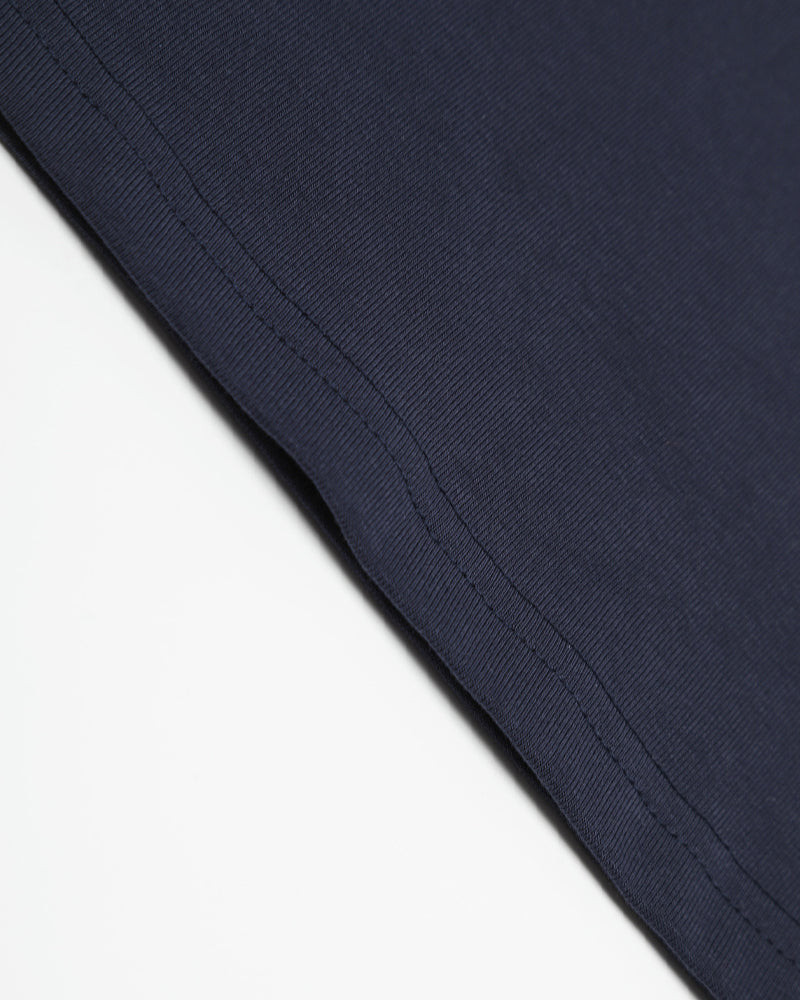 레트로 콘트라스트 반소매