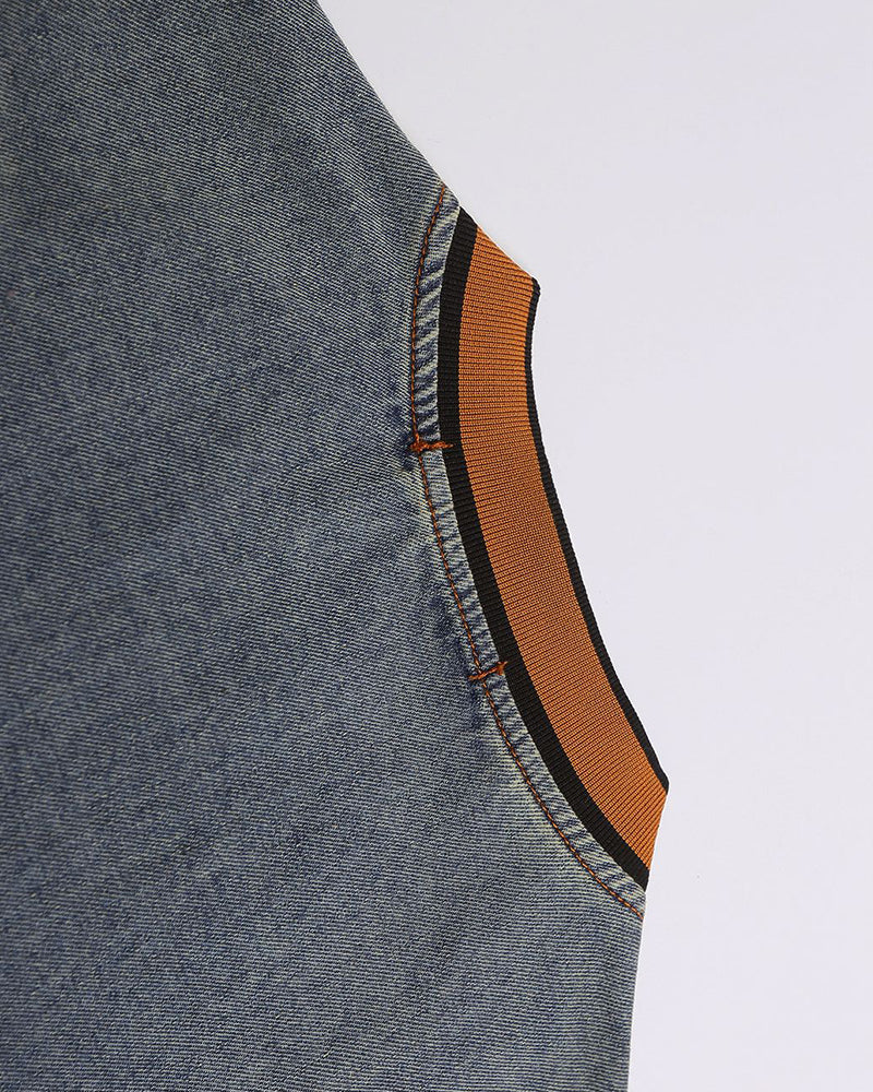 레트로 워시드 디스트레스드 반팔