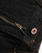 Distressed Embroidered Jeans
