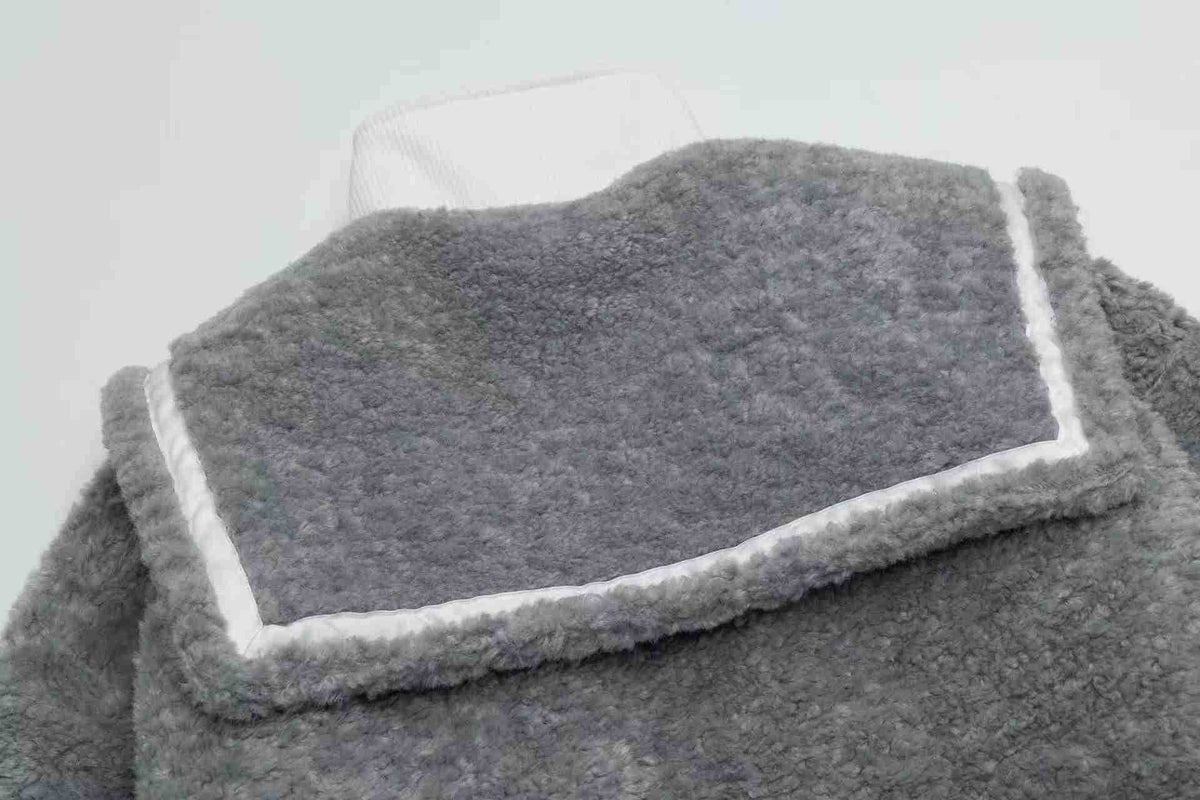 Retro fur patchwork cotton jacket