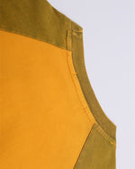 레트로 콘트라스트 래글런 반소매