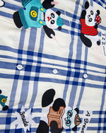 Fun embroidered long-sleeved shirt