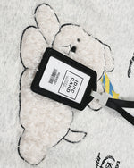 毛絨小狗假兩件polo衛衣