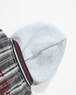 Washed striped couple jackets