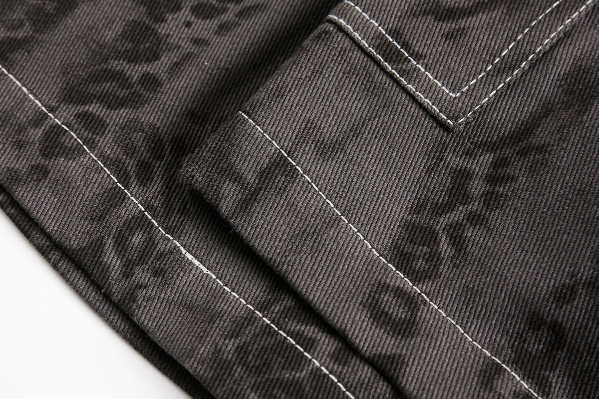 레트로 심플 캐주얼 워크 반바지