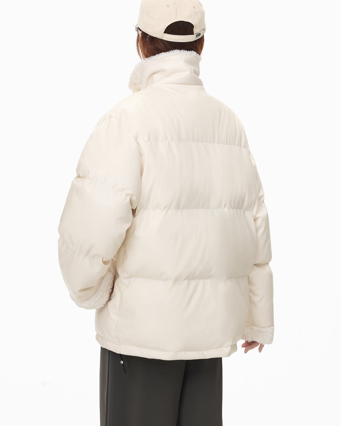 Retro simple versatile cotton jacket