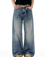 復古做舊牛仔褲