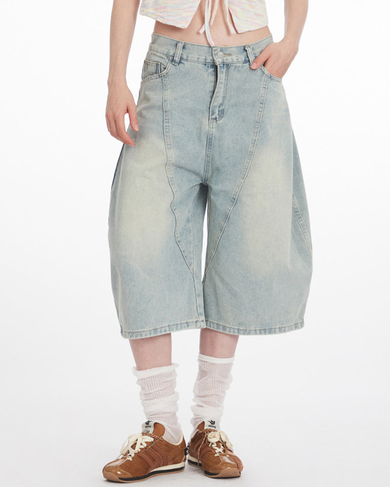 Vintage cropped jeans