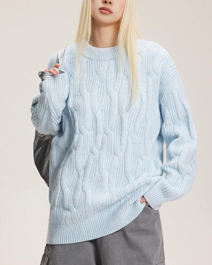 Vintage pullover knit sweater