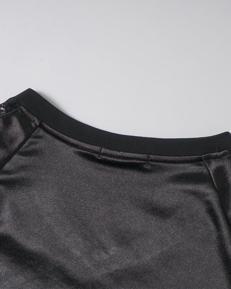 레트로 개성 반팔