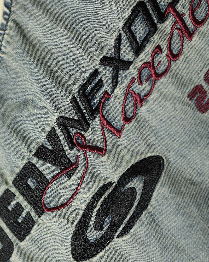 워시드 디스트레스드 반팔