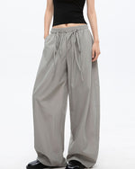 Bow straight pants