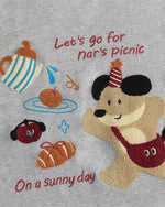 베어 자카드 커플 반팔