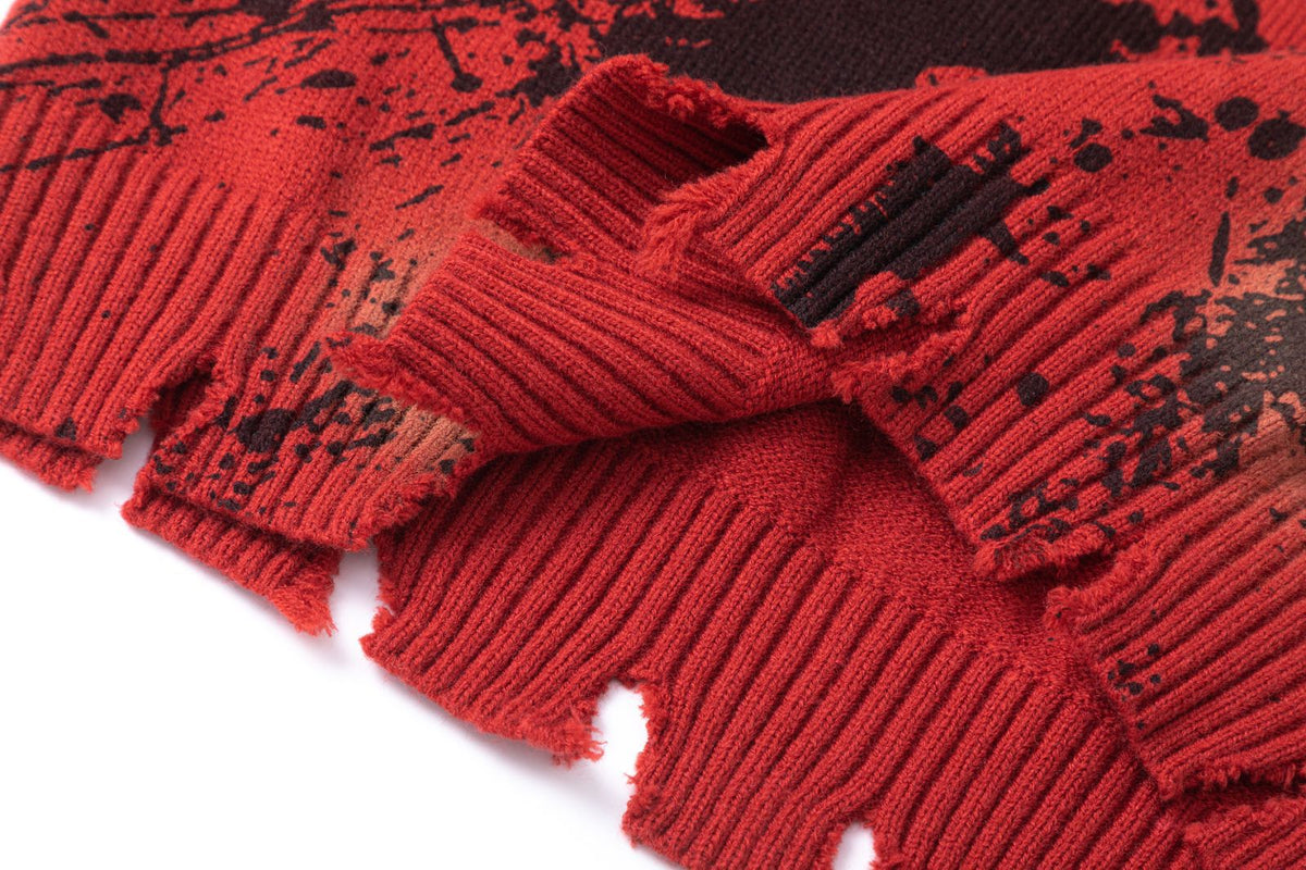 vintage loose pullover sweater