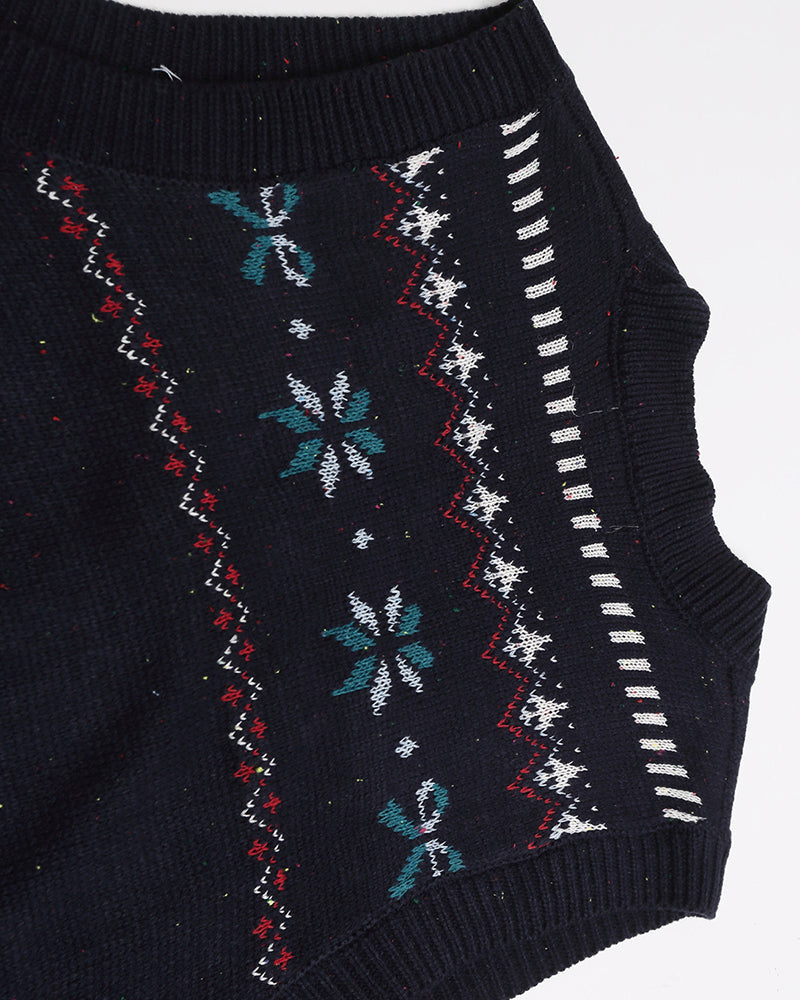 빈티지 니트 조끼