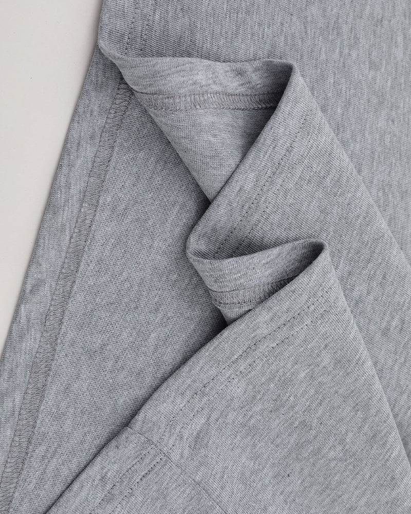 Striped short sleeves